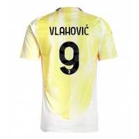 Fotbalové Dres Juventus Dusan Vlahovic #9 Venkovní 2024-25 Krátký Rukáv